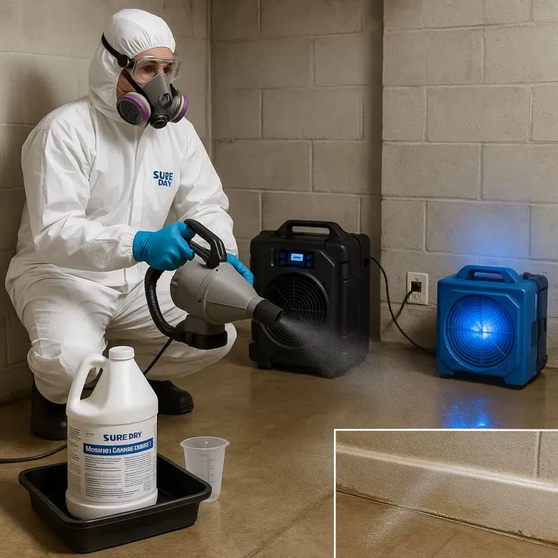 Sanitization and Odor Removal process in South Orange, NJ
