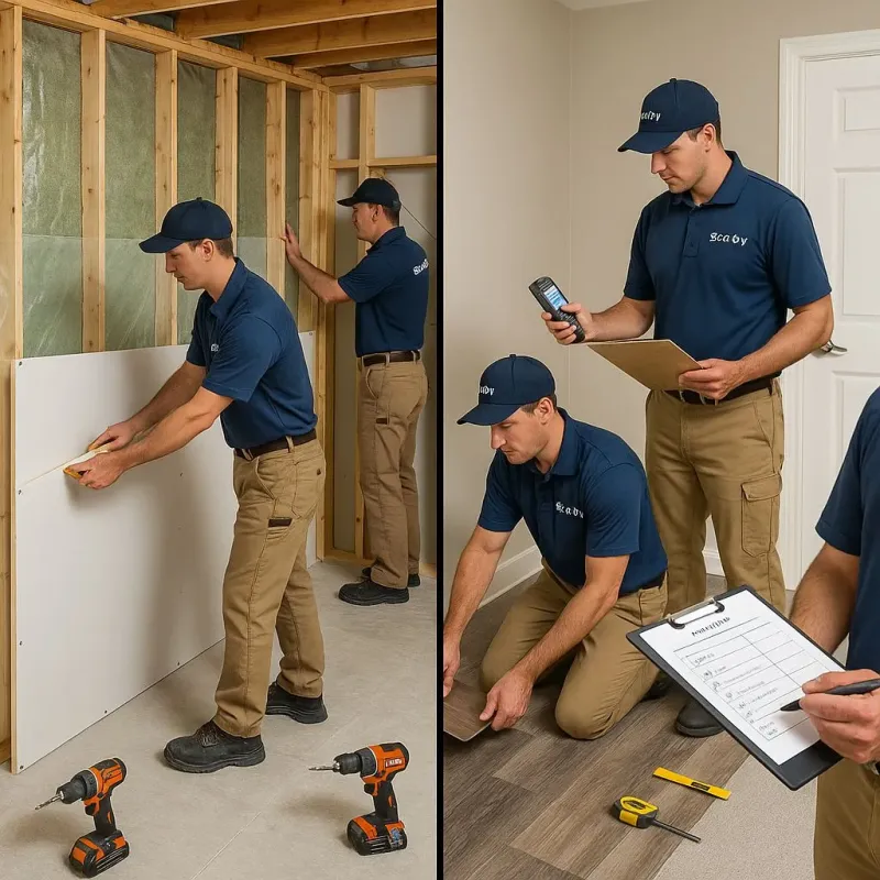 Repairs and Reconstruction process in South Orange, NJ